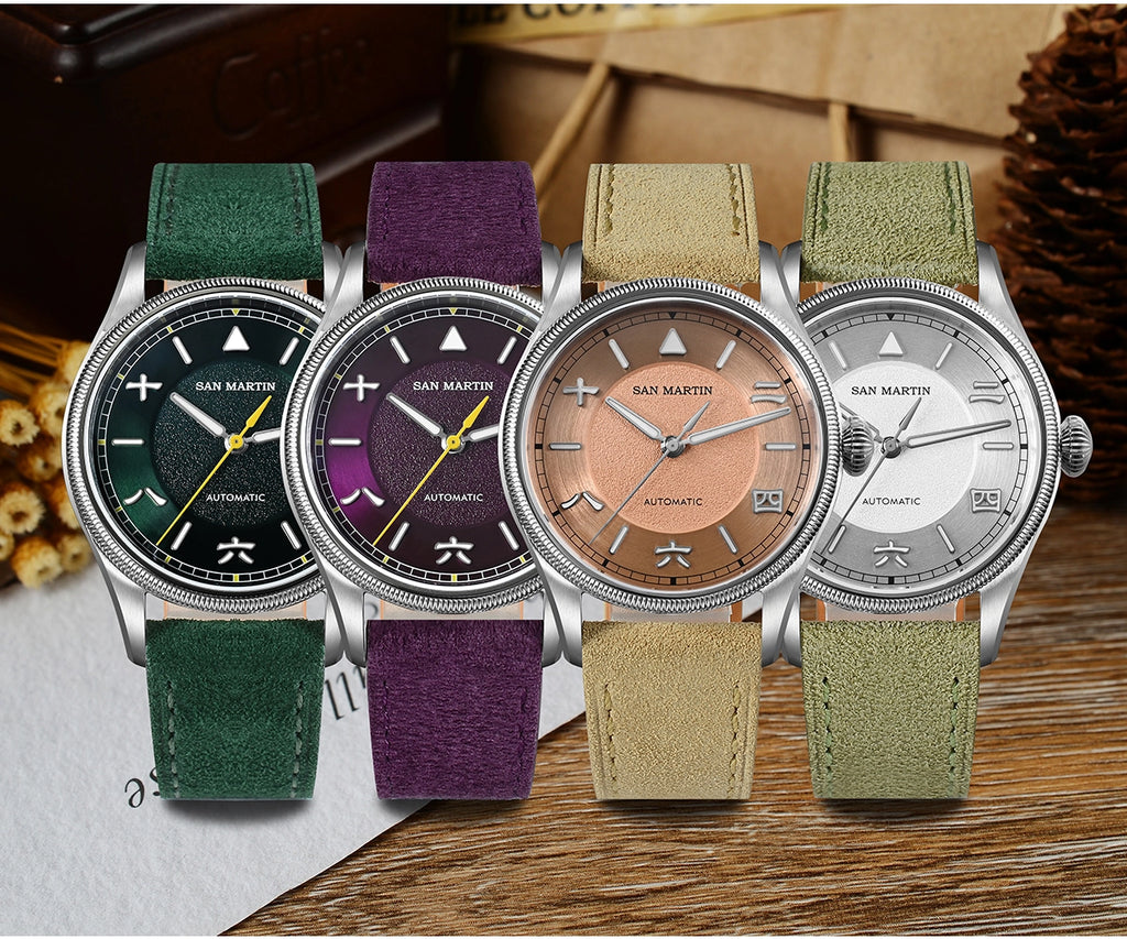 San Martin SN0033C 39.5mm Seiko YN55