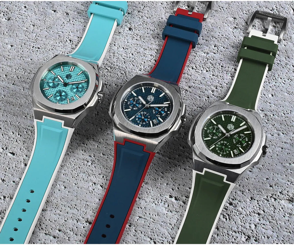 San Martin SN0075GB 43mm Miyota 9120