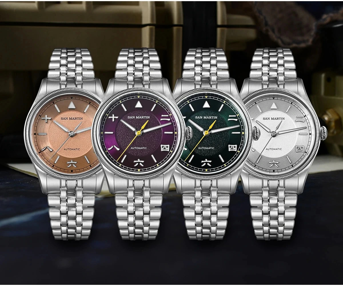 San Martin SN0033C 39.5mm Seiko YN55