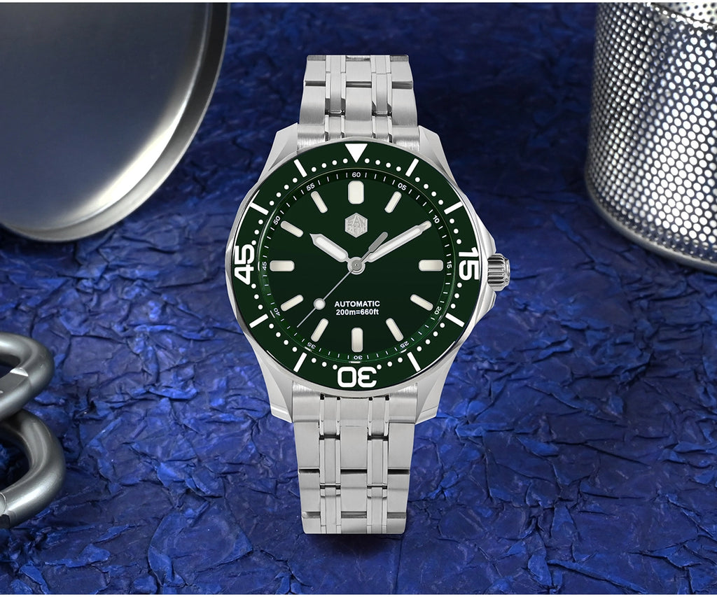 San Martin SN0088G 41.7mm Seiko YN55