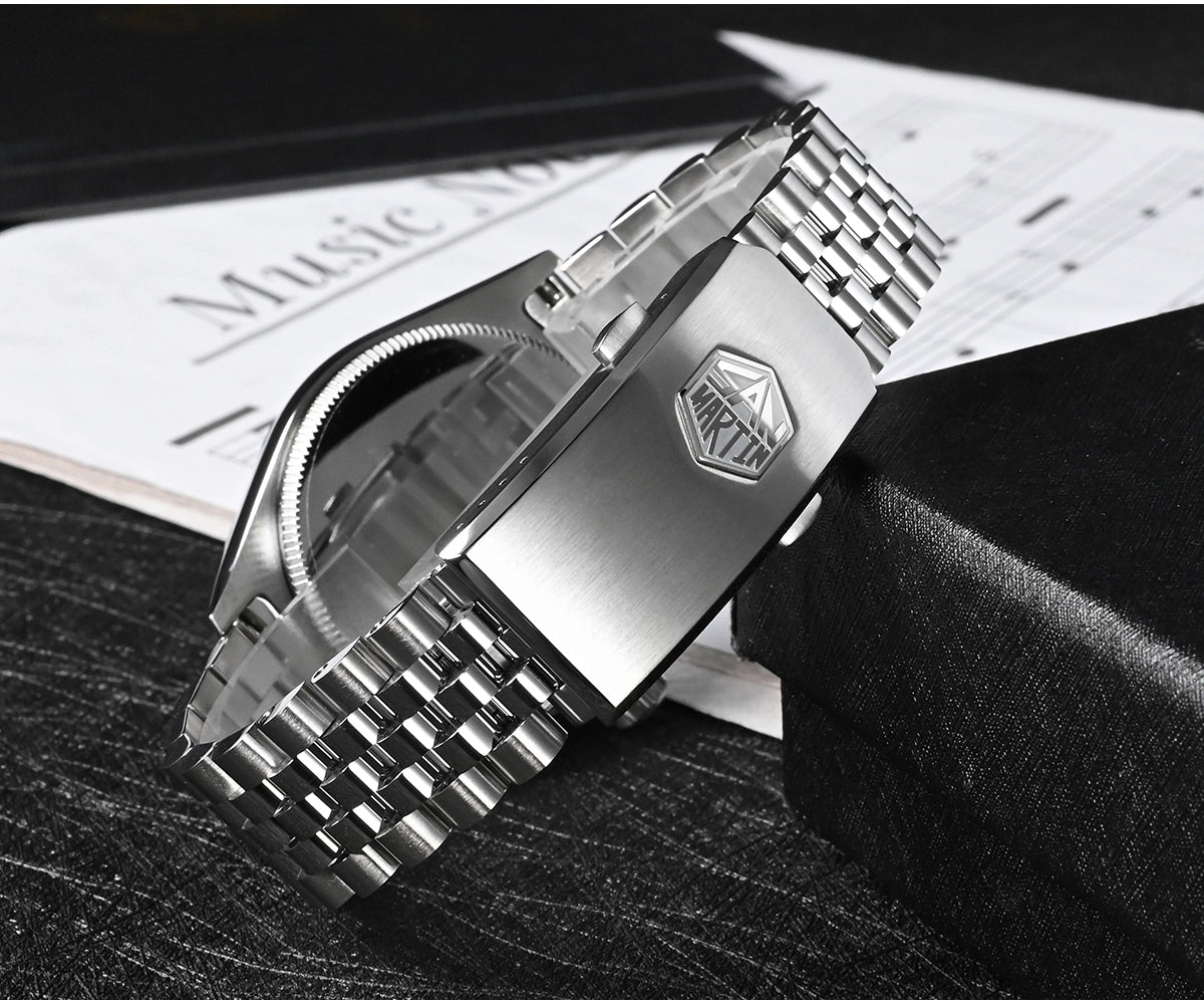 San Martin SN0050G 39mm Seiko YN55
