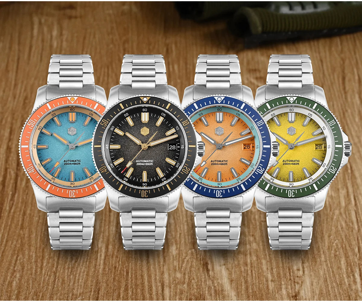 San Martin SN0118GB 40mm Seiko NH35