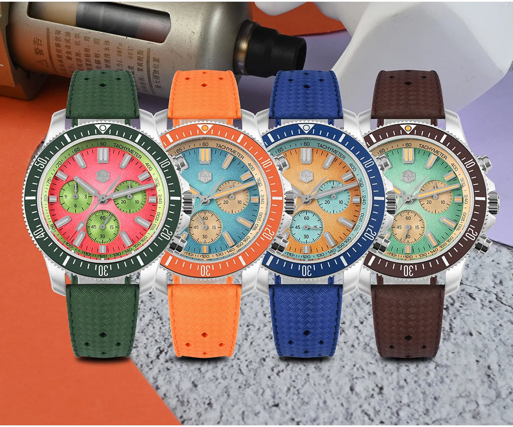 San Martin SN0118G-JS 40mm Peacock SL-4801