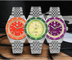 San Martin SN0116B-0/1/2 39.5mm Sapphire Crystal Seiko NH35