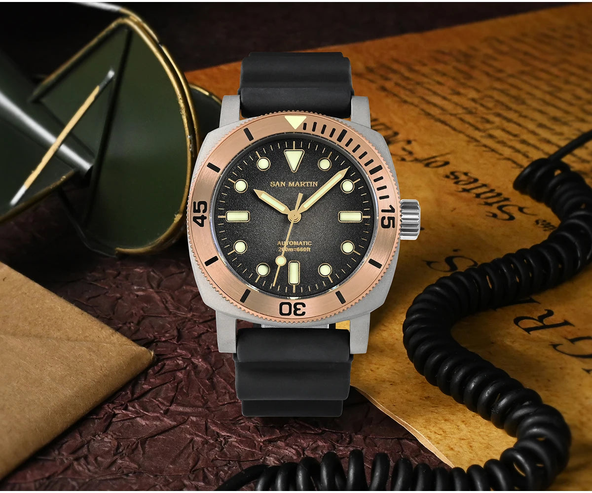 San Martin SN0125T 42mm Seiko NH35