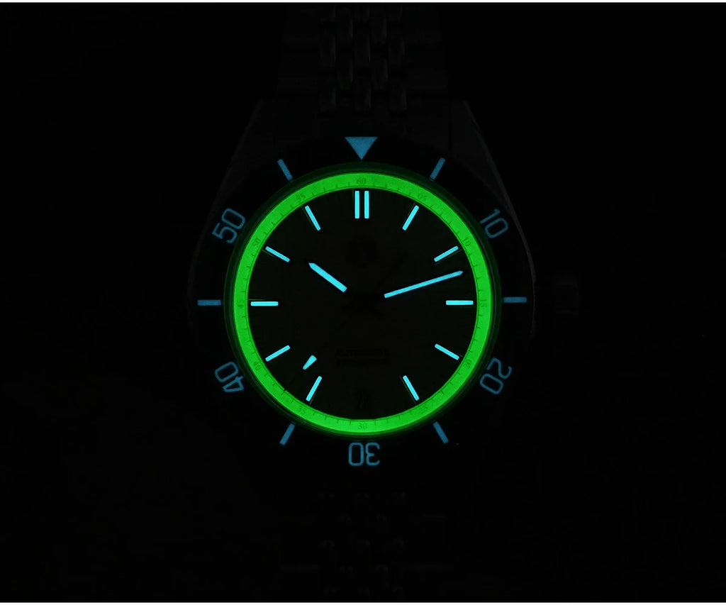 San Martin SN0116B-0/1/2 39.5mm Sapphire Crystal Seiko NH35
