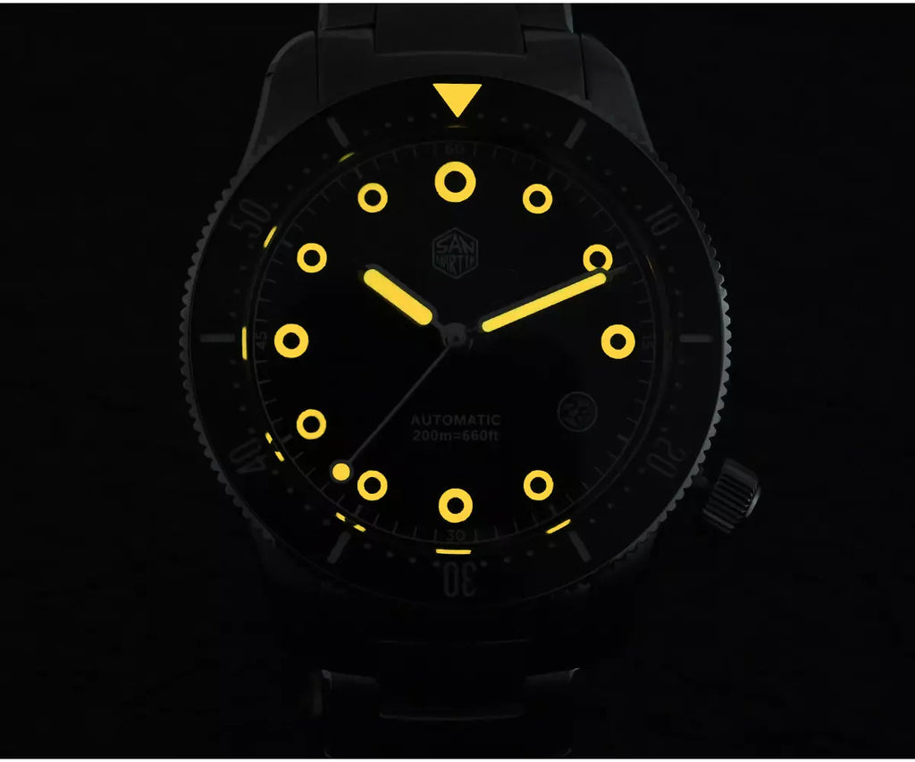 San Martin SN0142G 39.5mm Seiko YN55