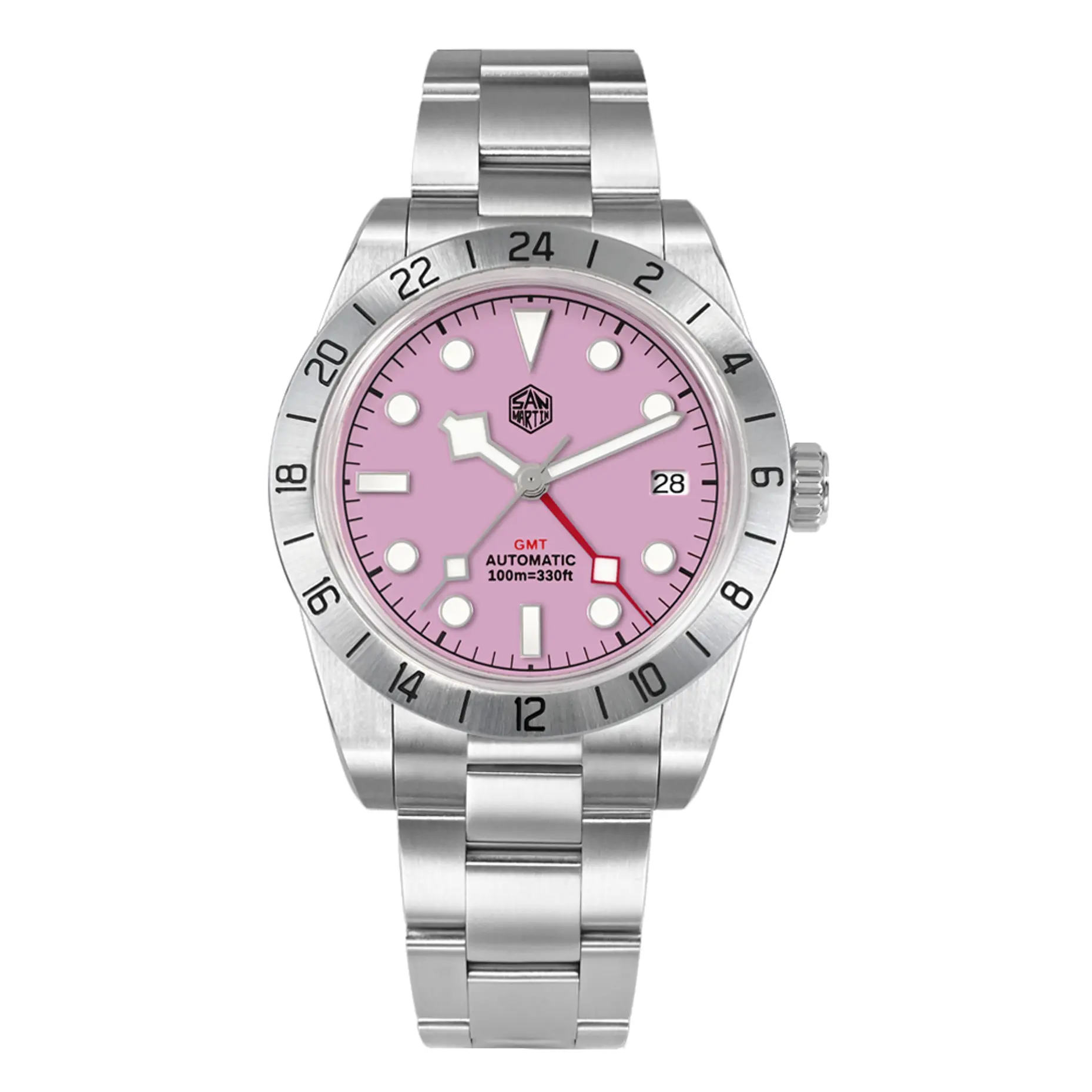 San Martin SN0054GC 39mm Seiko NH34