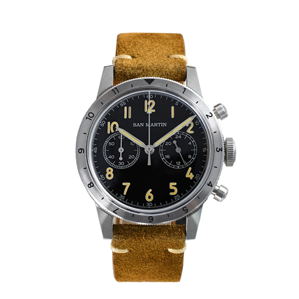 San Martin SN0127G 39.5mm Seiko VK64