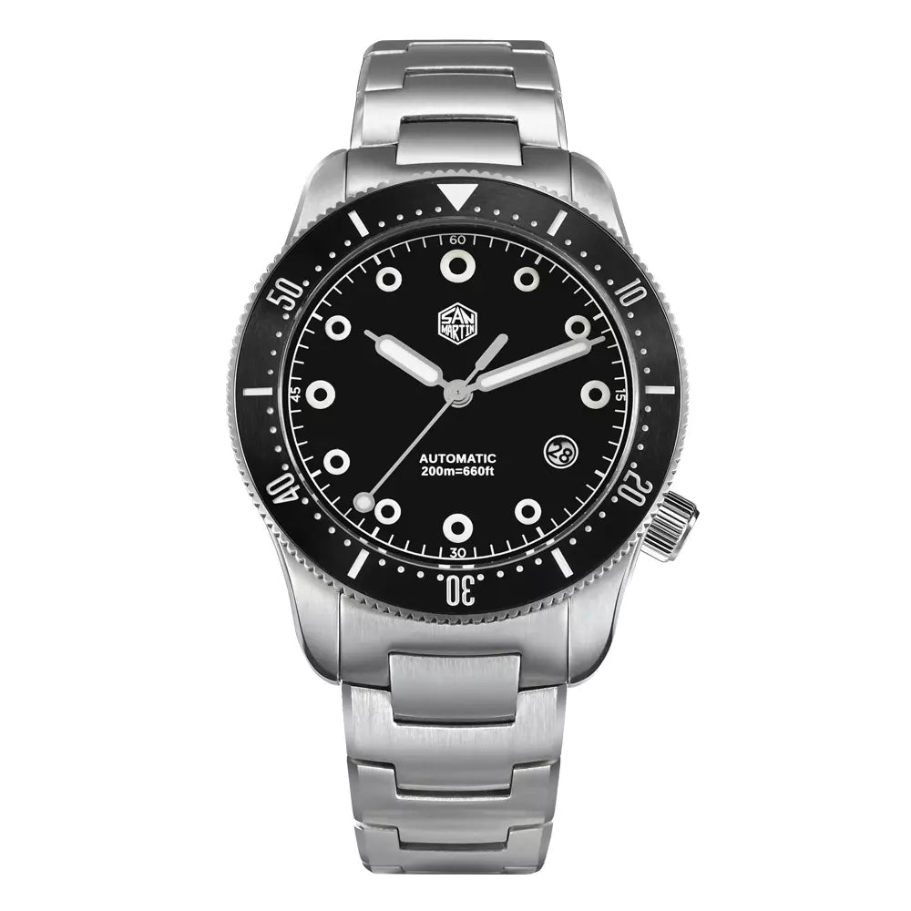 San Martin SN0142G 39.5mm Seiko YN55