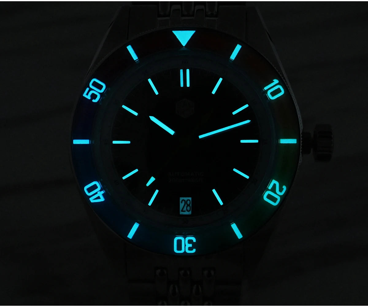 San Martin SN0116B-0/1/2 39.5mm Sapphire Crystal Seiko NH35