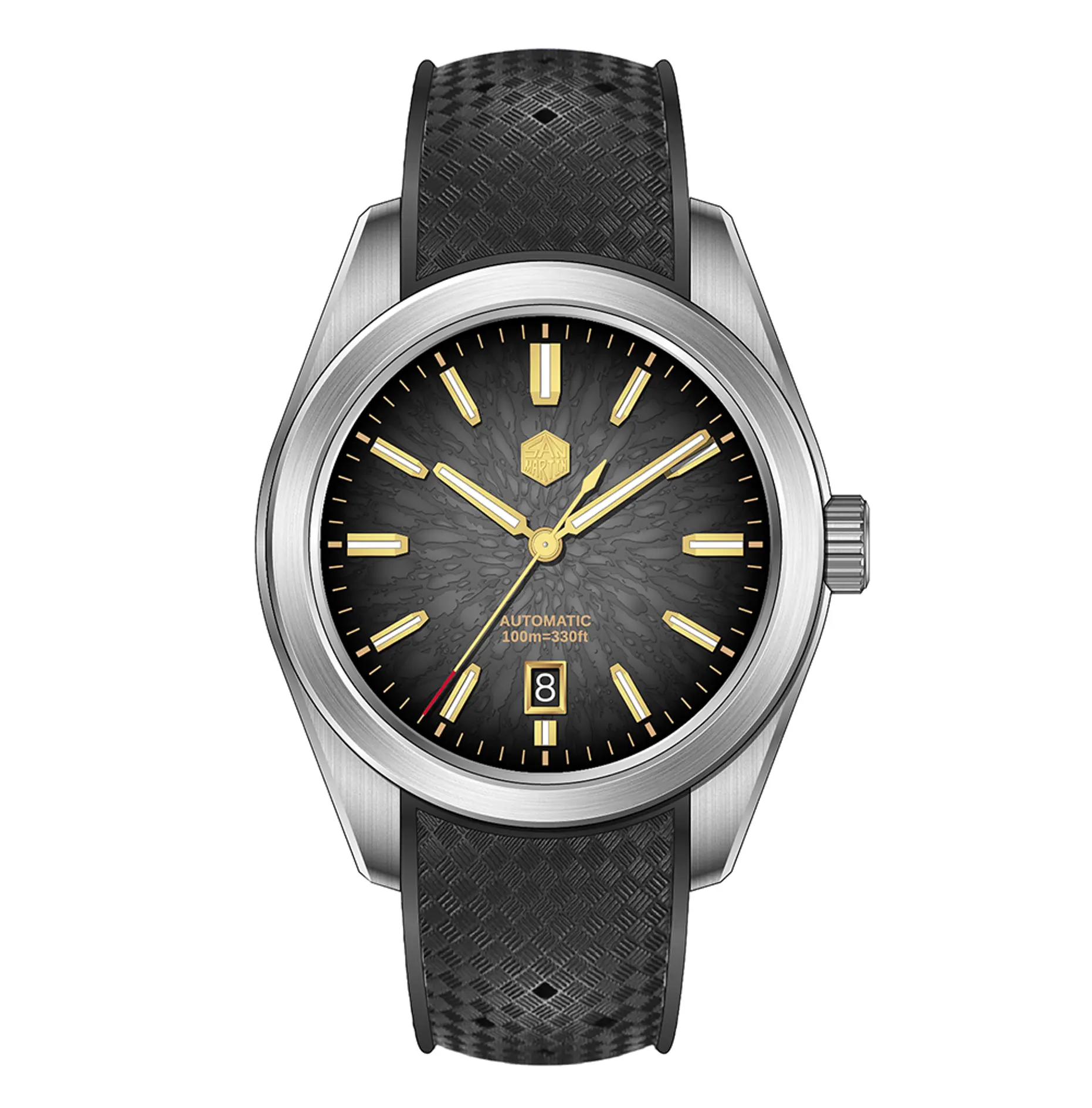 San Martin SN0144GL 42mm Miyota 9015