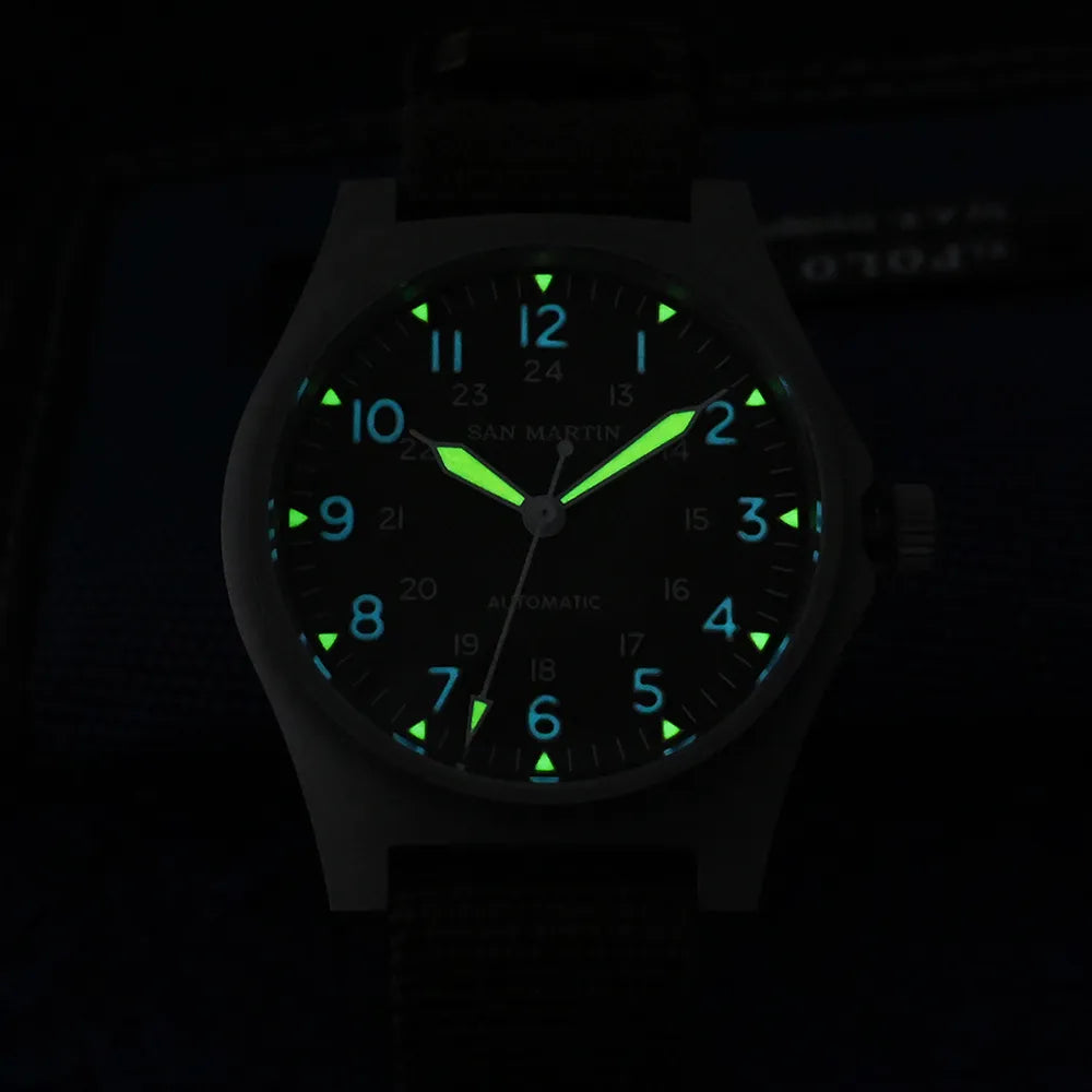San Martin SN0137G 38mm Seiko NH35
